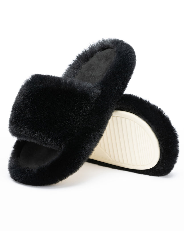 Fuzzy Comfy Memory Foam Slippers