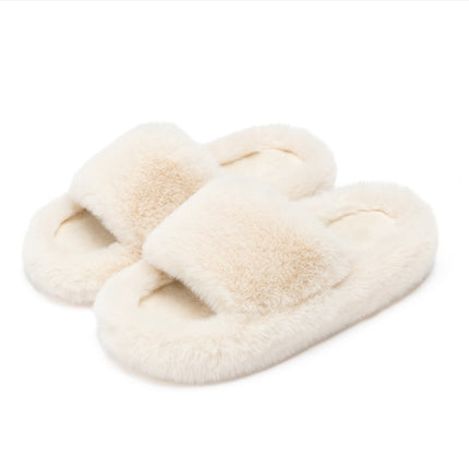 Chantomoo Fuzzy Comfy Memory Foam Slippers